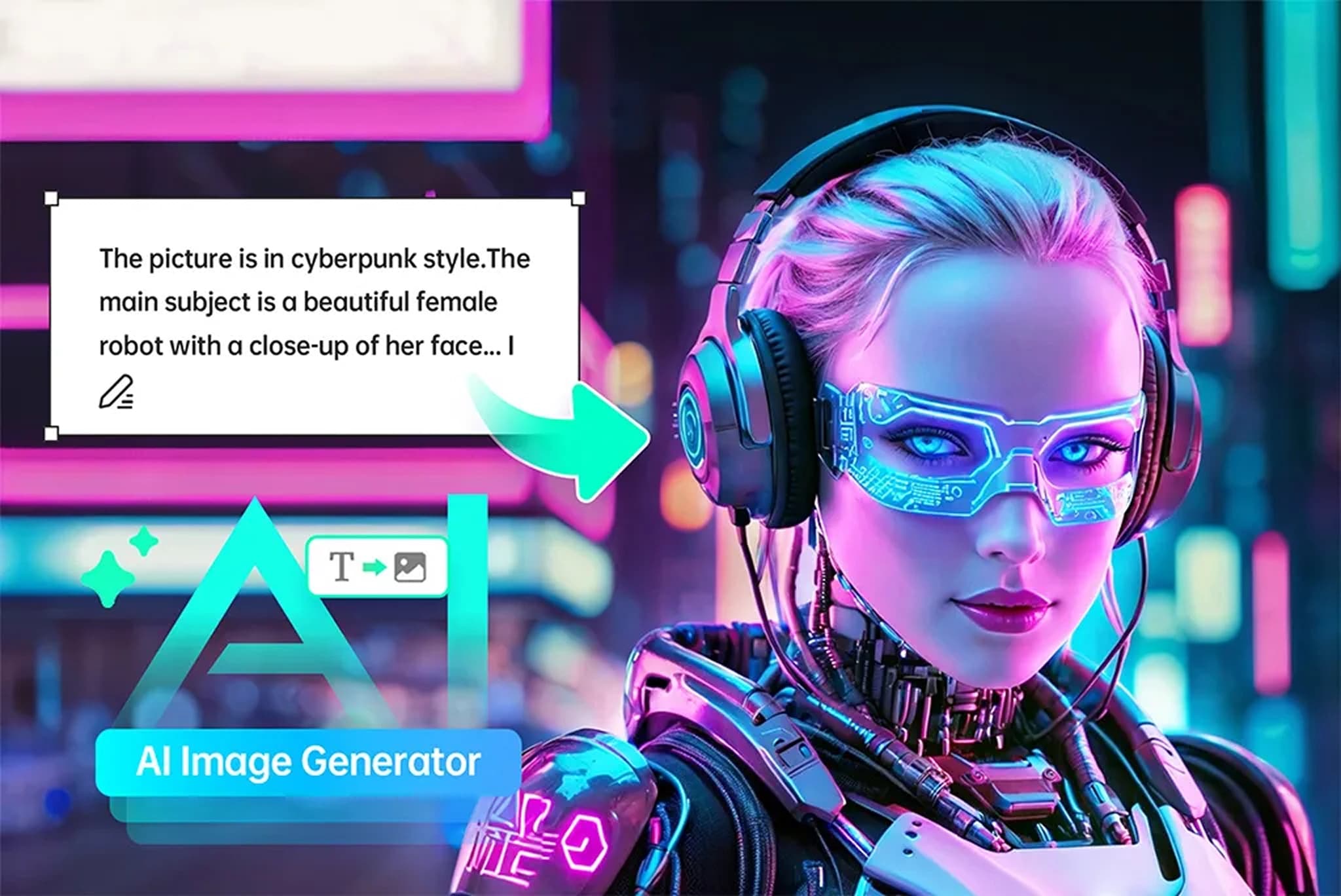 An Easy-to-use AI Image Generator