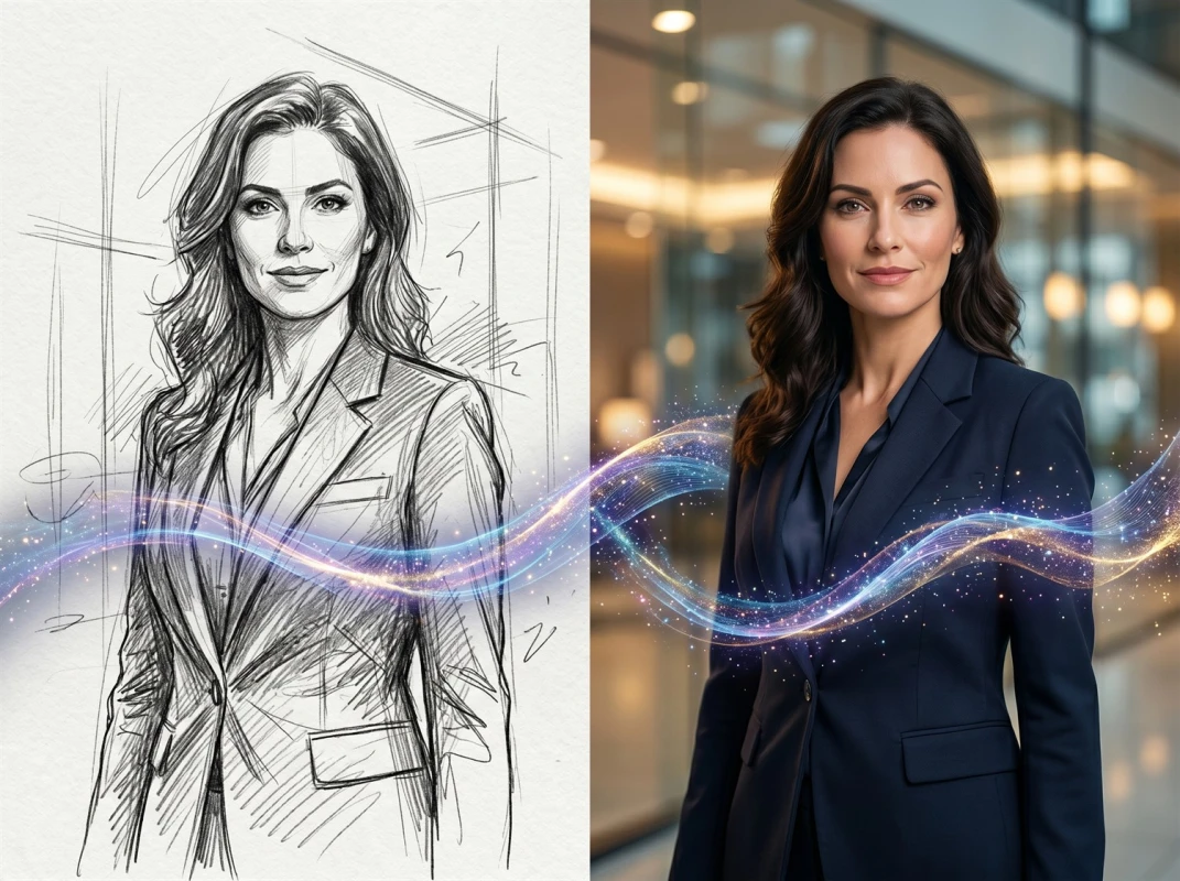 Realistic Sketch to Image Made Easy - Fast Image AI Generates Realistic Art Images in One Click