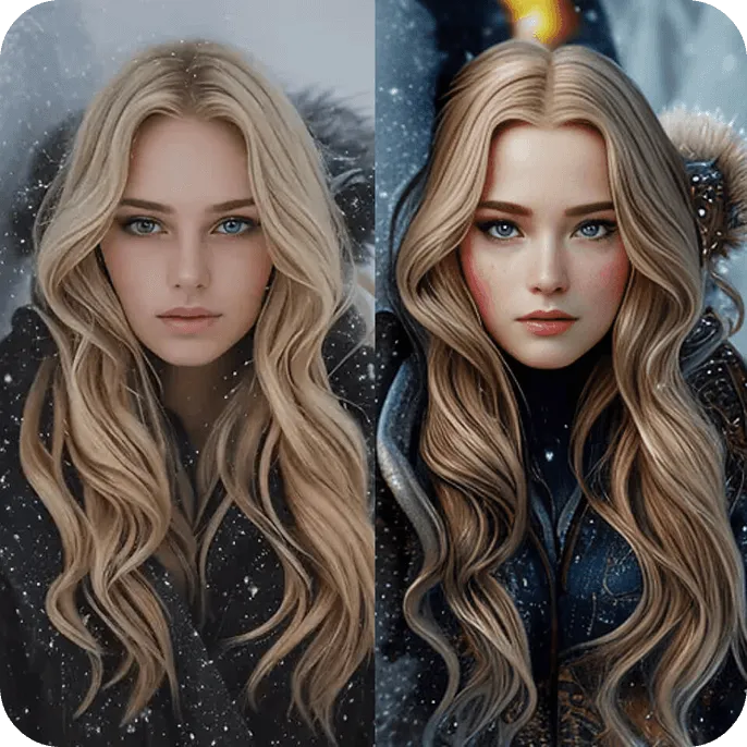 Generate AI images of multiple styles
