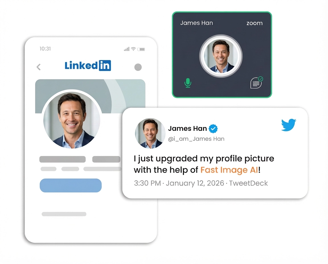 AI Headshots Made for Resumes, LinkedIn, and Company Websites