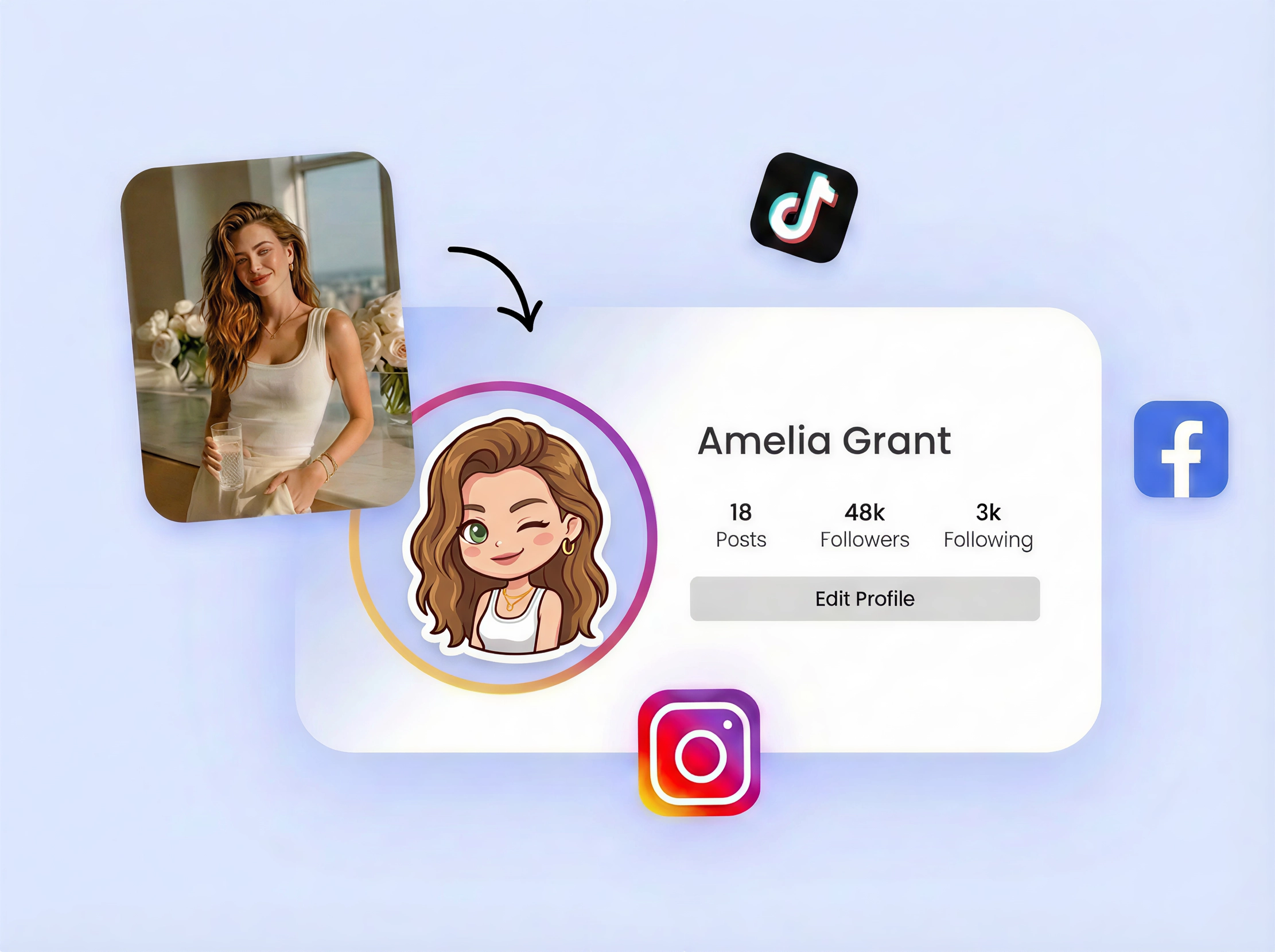 Stickers Made for Chats and Social Sharing