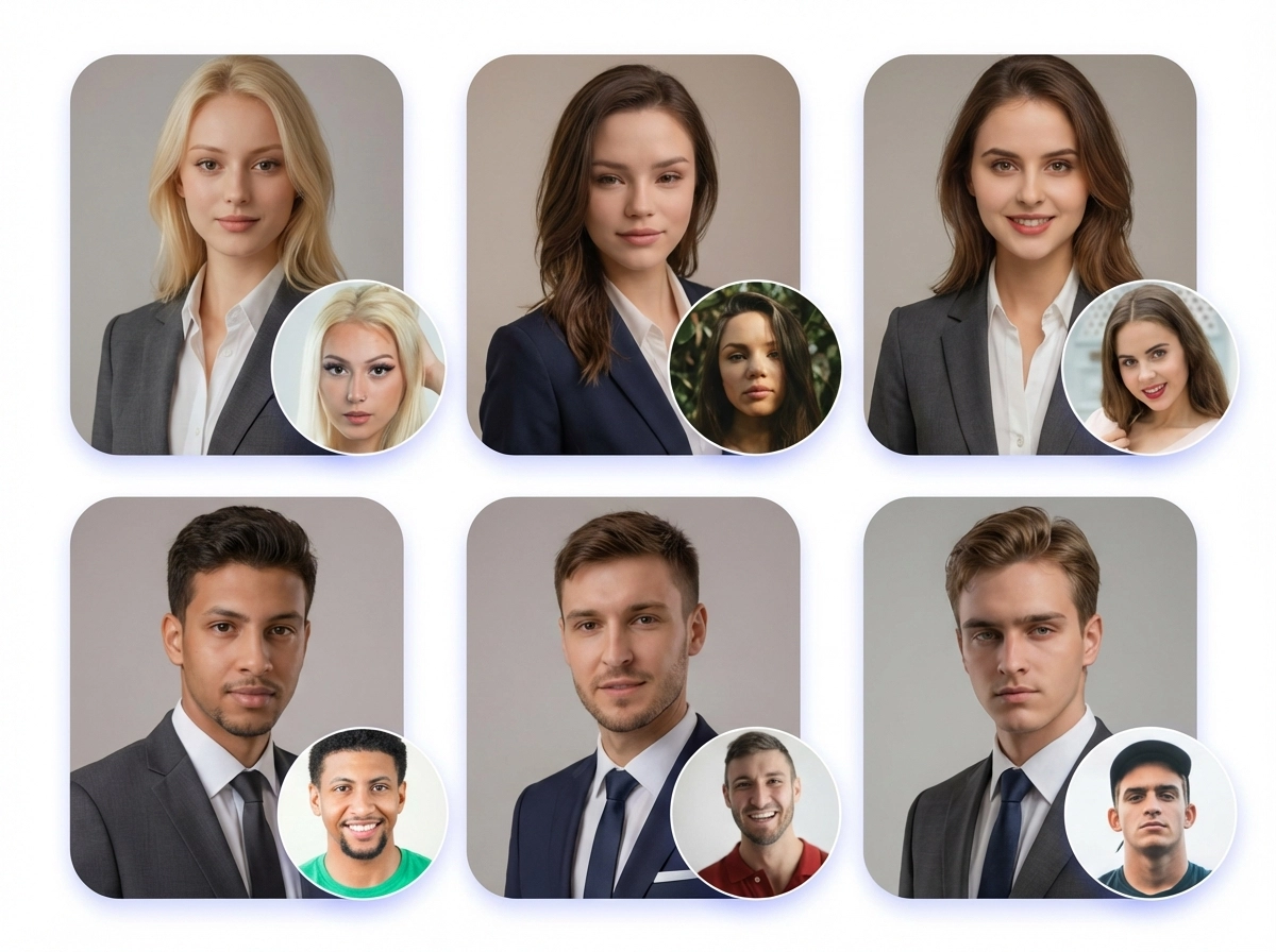 Professional AI headshot for team member profiles