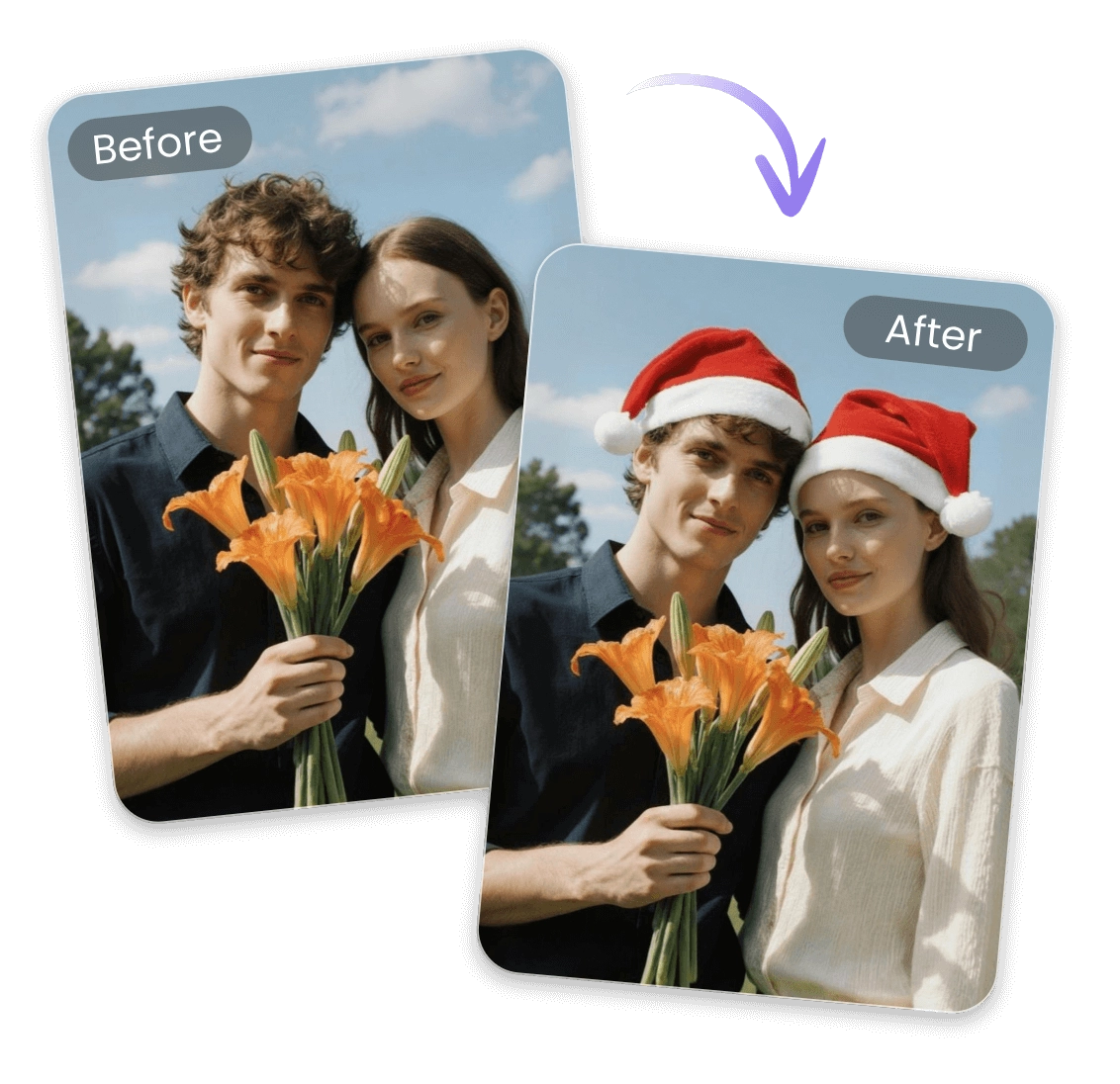 Easily Add Santa Hats to Group Photos